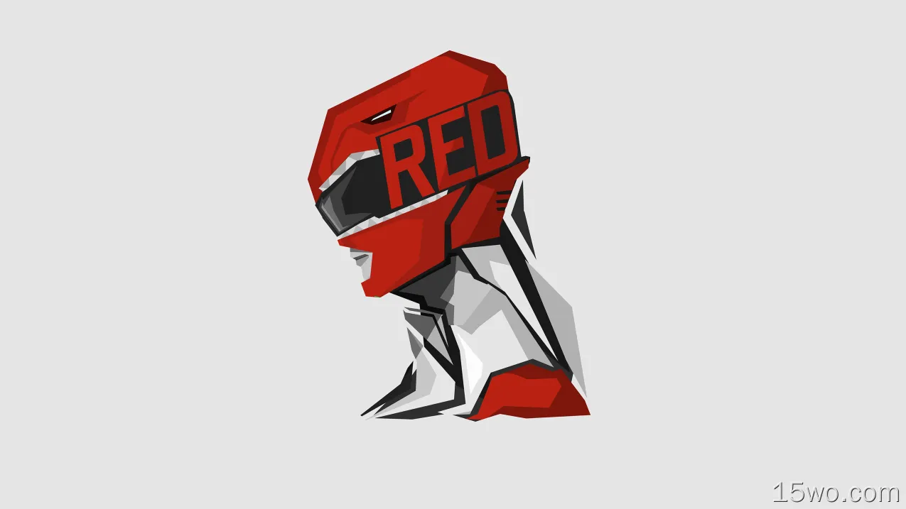 电视剧 恐龙战队 Red Ranger 高清壁纸