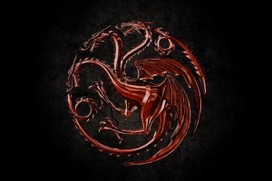 电视剧 House of the Dragon House Targaryen Sigil 高清壁纸  3000x1688