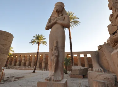 人造 Karnak Temple Rameses 遗迹 高清壁纸 3840x2160