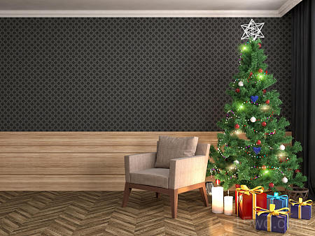 节日 圣诞节 Christmas Tree 礼物 高清壁纸 2560x1920