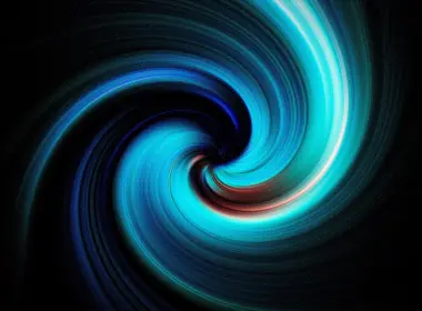 蓝色螺旋、模糊、抽象 2880x1800