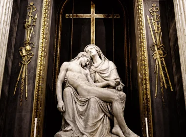 宗教 基督教 耶稣 Saint Mary San Sebastiano 雕像 Religious Religion 高清壁纸 3840x2160