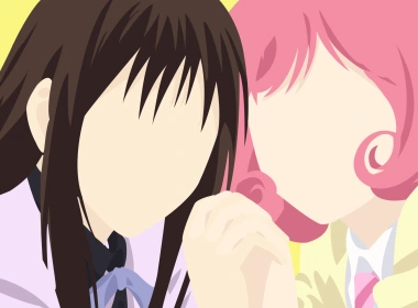 动漫 野良神 Kofuku Ebisu Minimalist Hiyori Iki Anime Pink Hair Brown Hair 高清壁纸 3840x2160