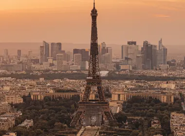 巴黎,艾菲尔铁塔,凯旋门,博物馆,旅游景点,壁纸,3840x2160 3840x2160
