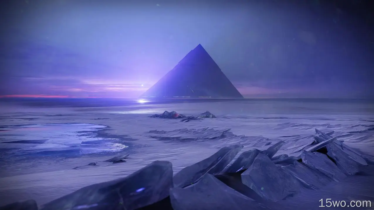 命运2：超越光、金字塔、概念艺术、科幻游戏