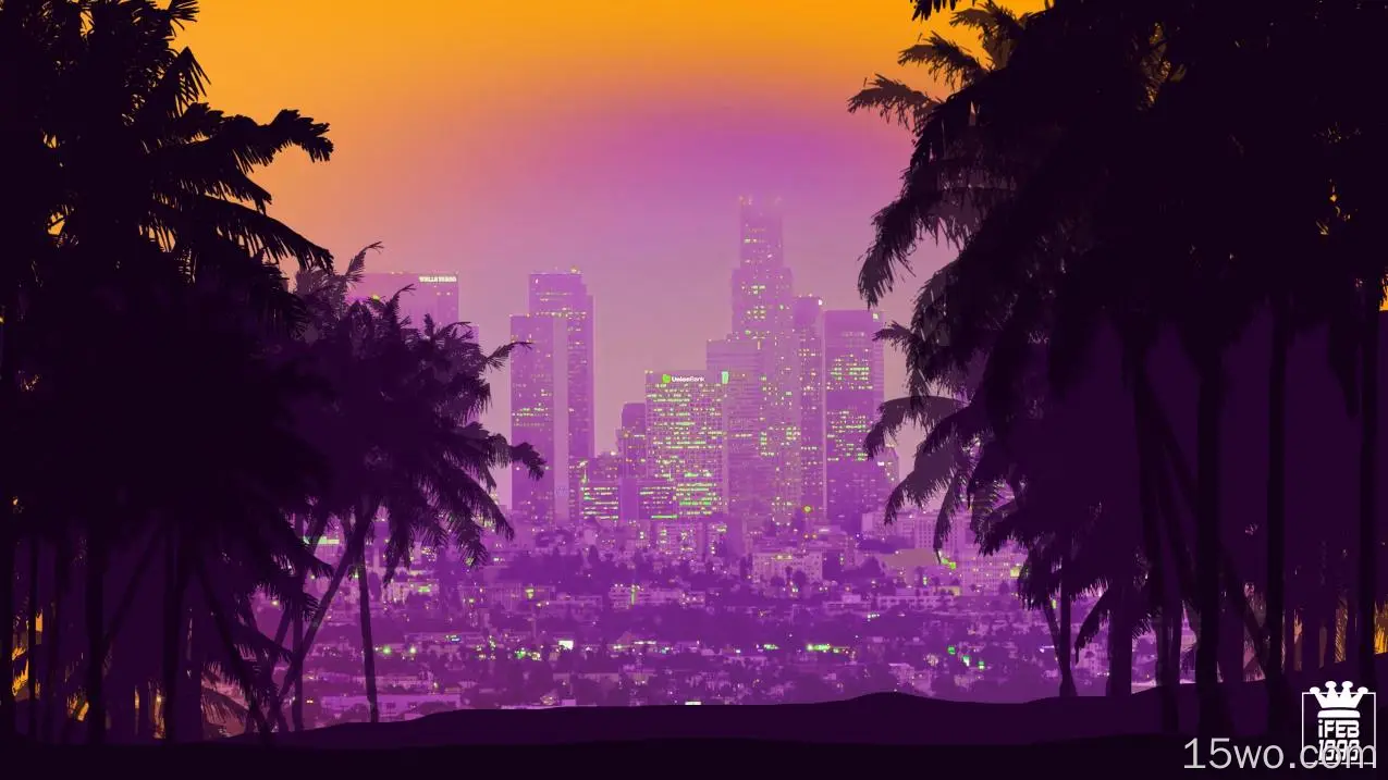 城市景观,紫色的,天空,艺术,紫罗兰色,壁纸,3840x2160