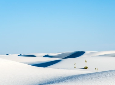 自然 沙漠 Sand White Sands National Monument Dune USA 高清壁纸 5120x2880