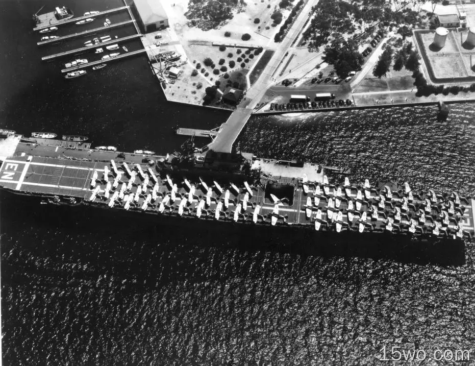 军事 USS Enterprise (CV-6) 战舰 美国海军 USS Enterprise Aircraft Carrier Warship 高清壁纸