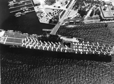军事 USS Enterprise (CV-6) 战舰 美国海军 USS Enterprise Aircraft Carrier Warship 高清壁纸 3094x2384