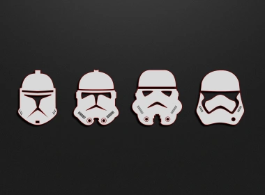 科幻 星球大战 Clone Trooper Stormtrooper First Order 高清壁纸 3840x2160