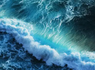 海洋、波浪、涟漪、泡沫 3840x2400