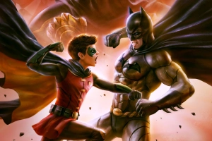漫画 蝙蝠侠与罗宾 蝙蝠侠 DC漫画 Robin 高清壁纸  3840x2160