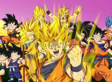 动漫 龙珠Z 七龙珠 Super Saiyan Goku Anime 高清壁纸 5608x3078