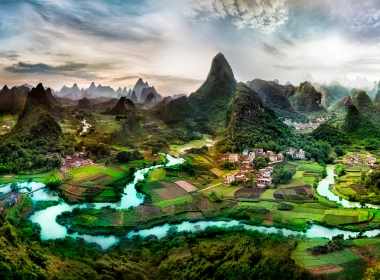 广西桂林山水高清风景4K壁纸 3840x2160