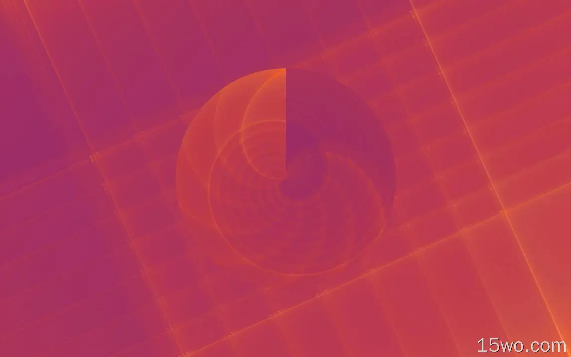 抽象 圆 orange 红色 紫色 图形 几何 高清壁纸