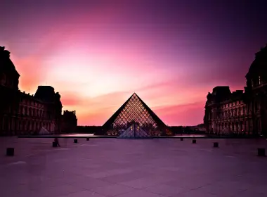 人造 The Louvre 建筑 巴黎 高清壁纸 2560x1600