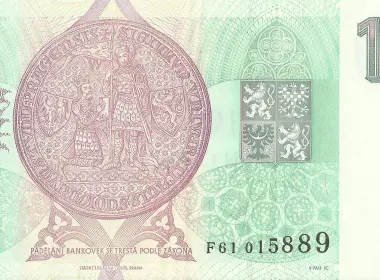 人造 Czech Koruna 货币 高清壁纸 3240x1590