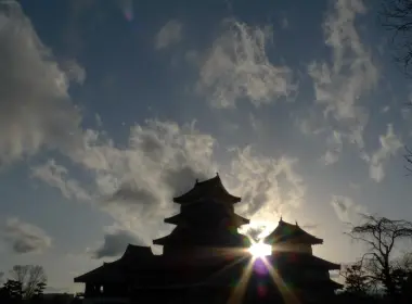 人造 松本城 城堡 日本 高清壁纸 2560x1440