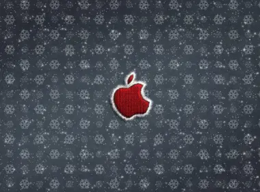 技术 苹果 Apple Inc. 标志 雪花 高清壁纸 3840x2160