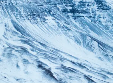 nx85山地雪蓝色冬季自然 3840x2400