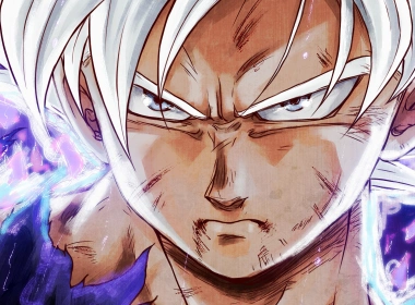动漫 龙珠超 七龙珠 Goku Ultra Instinct Anime Man White Hair White Eyes 高清壁纸 3840x2160