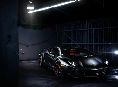 座驾 兰博基尼Aventador 兰博基尼 汽车 Black Car Sport Car 高清壁纸 2880x1800