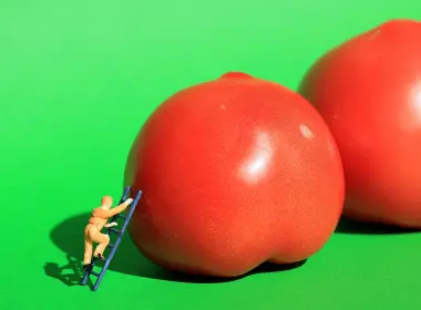 两颗西红柿 玩偶 5120x2880