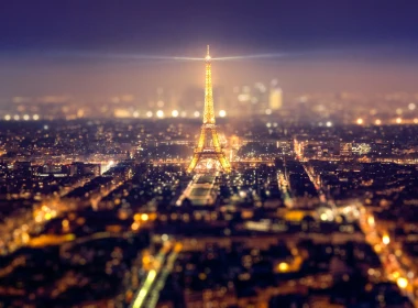 人造 埃菲尔铁塔 纪念建筑 巴黎 Cityscape Monument 夜晚 法国 高清壁纸 3840x2160