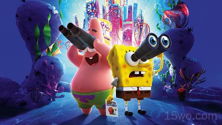 电影 The SpongeBob Movie: Sponge on the Run 海绵宝宝 Patrick Star 高清壁纸 8364x4705