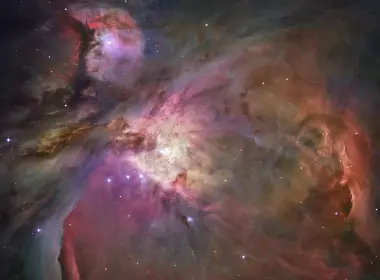 星云，彩色，恒星，猎户座 3840x2400