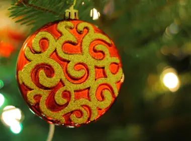 节日 圣诞节 Christmas Ornaments 高清壁纸 6000x4000
