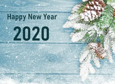 节日 New Year 2020 Happy New Year 高清壁纸 2560x1706