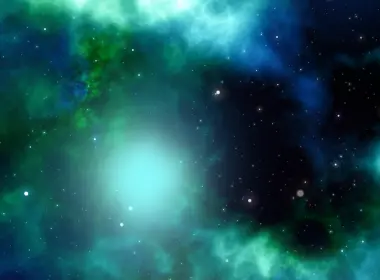 绿色星云、恒星、宇宙、星系 3840x2560