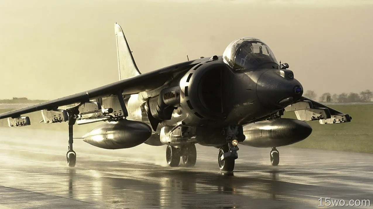 军事 Harrier Jump Jet 喷射战斗机 高清壁纸