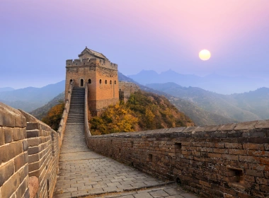 人造 中国长城 纪念建筑 风景 中国 高清壁纸 3840x2160