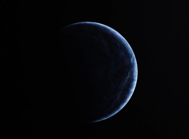 科幻 星球 蓝色 太空 高清壁纸 3840x2160