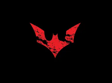 ap16蝙蝠侠标志红色黑色英雄艺术 3840x2400