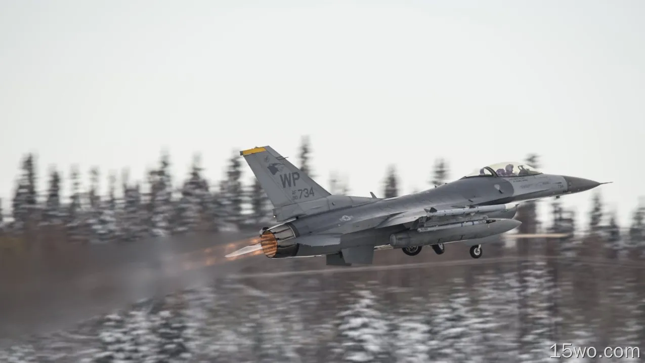 军事 F-16战斗机 喷射战斗机 飞机 Military 高清壁纸