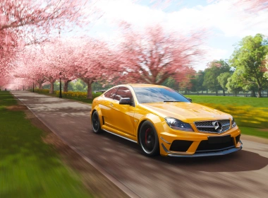 座驾 Forza Horizon 4 极限竞速:地平线4 Mercedes-AMG C 63 高清壁纸 3840x2160