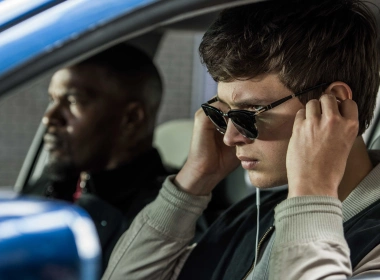 电影 Baby Driver Baby Ansel Elgort Bats Jamie Foxx 汽车 Sunglasses 高清壁纸 7680x4320