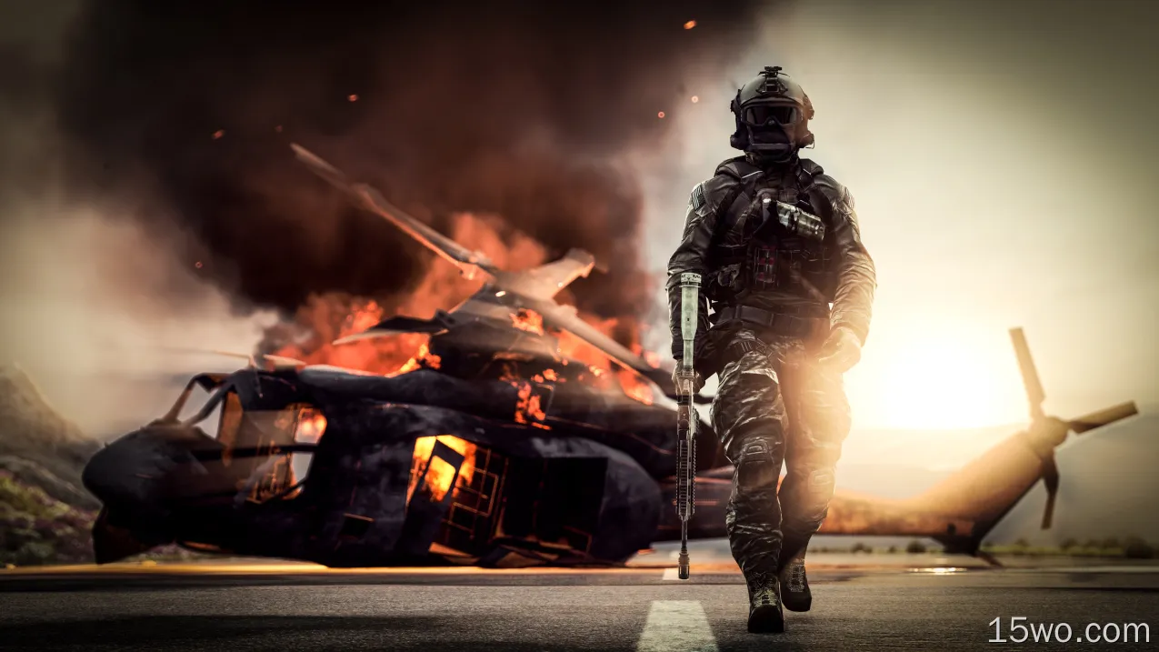 电子游戏 战地4 战地 直升机 武器 军人 高清壁纸