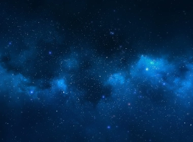 科幻 太空 星空 蓝色 高清壁纸 3840x2160