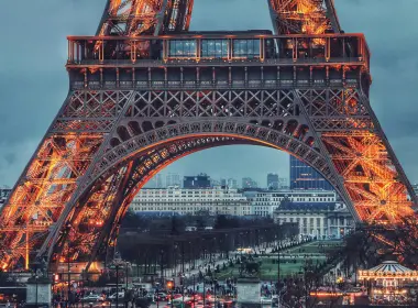 巴黎,艾菲尔铁塔,光,塔块,城市景观,壁纸,3840x2160 3840x2160