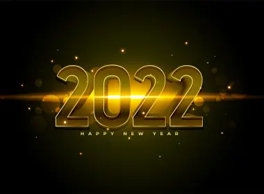 2022年圣诞节快乐，2022年新年快乐，艺术品 6001x4001