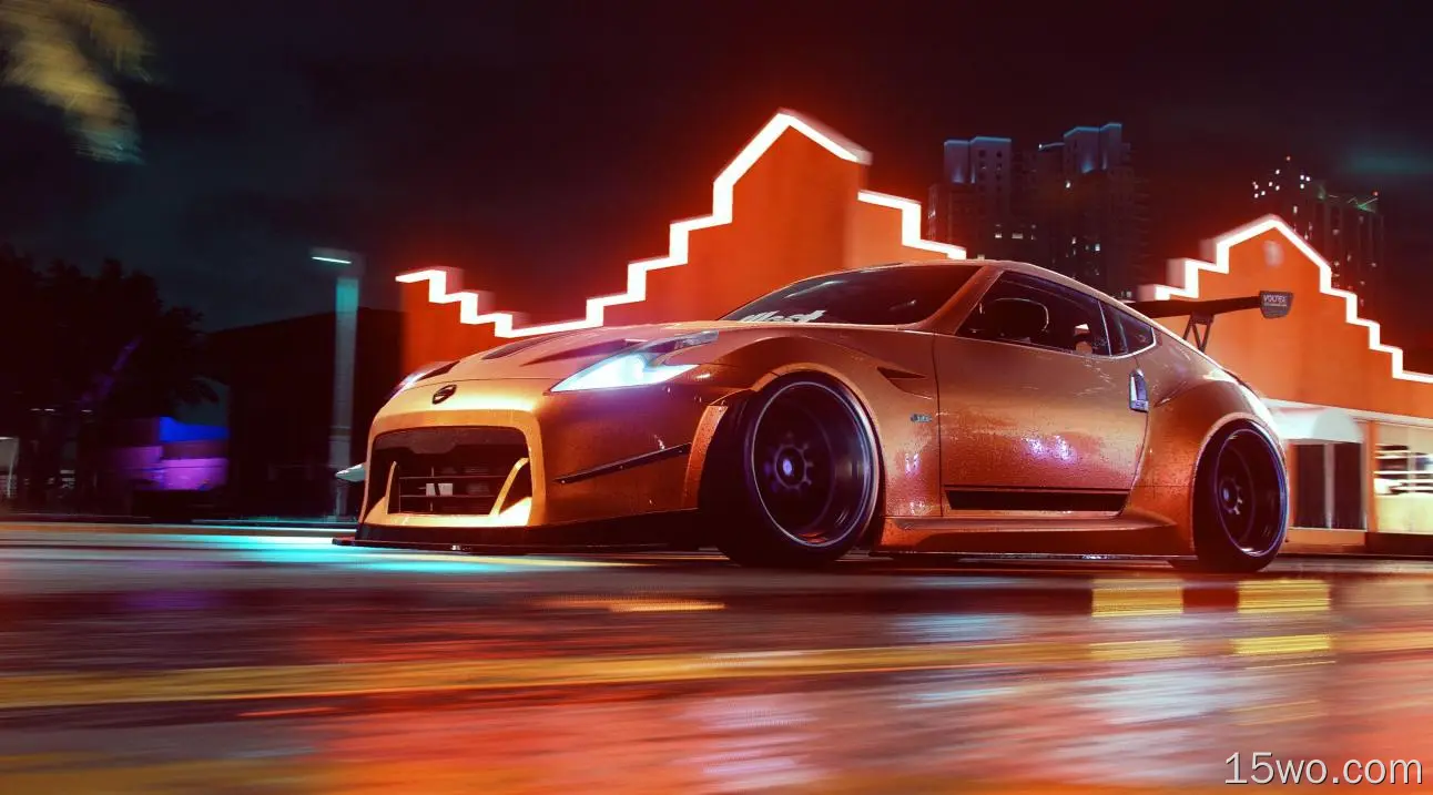 电子游戏 Need for Speed Heat 极品飞车 日产370Z 赛车 高清壁纸