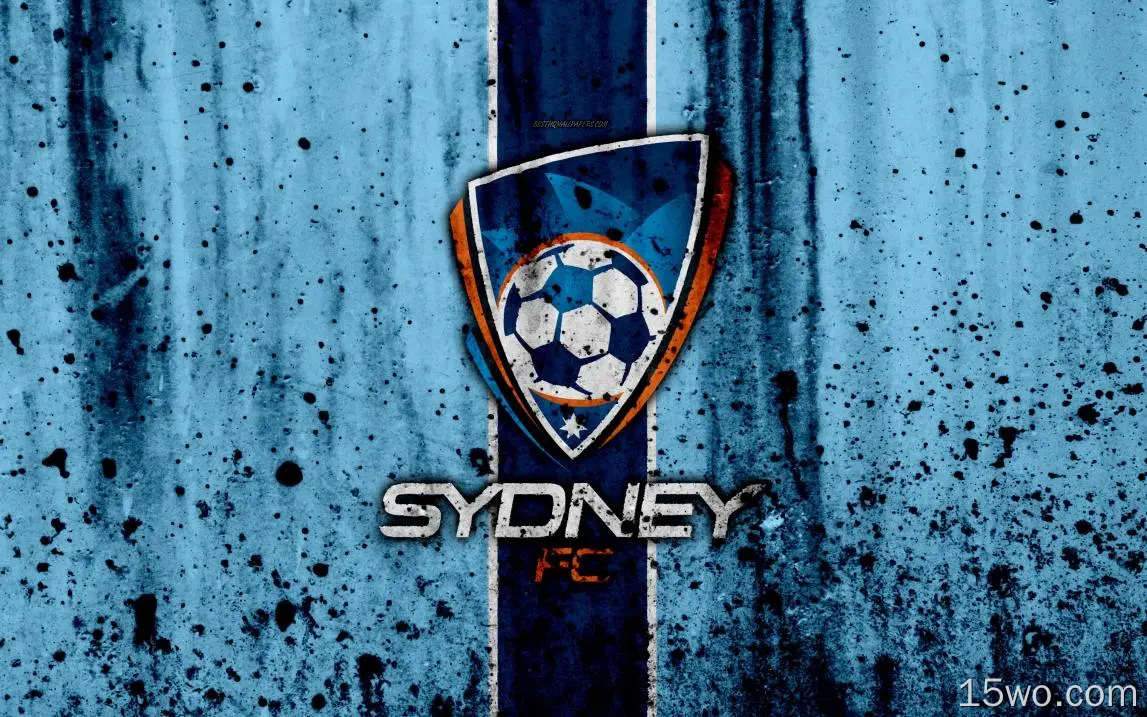 运动 Sydney FC 足球 俱乐部 标志 Emblem 高清壁纸