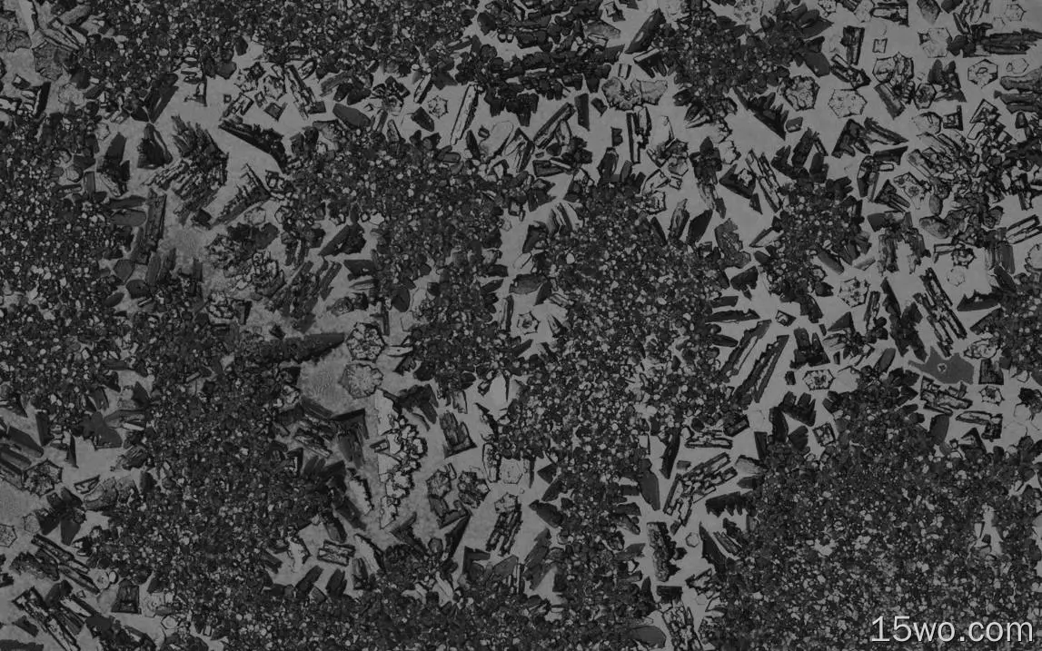vt23冰bw深色矿物裂缝抽象图案