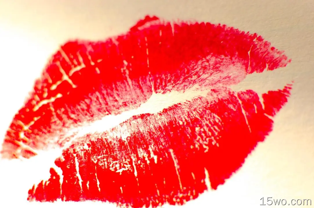女性 嘴唇 红色 Lipstick 高清壁纸
