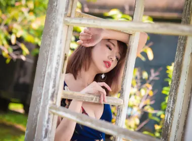 女性 亚洲 女孩 Woman 模特 情绪 Lipstick 高清壁纸 7360x4912