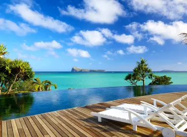 人造 度假酒店 热带 海洋 高清壁纸 2560x1600